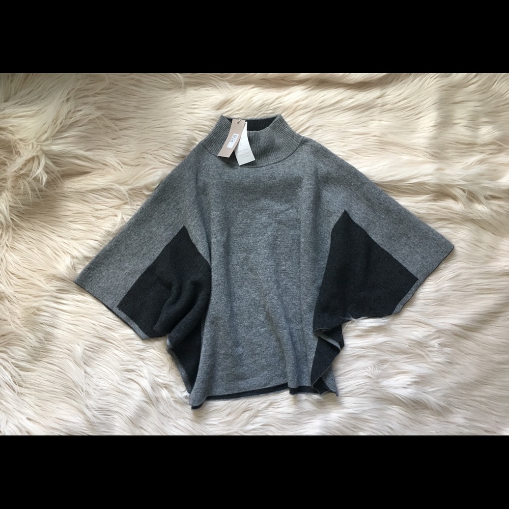 Cashmere blend Cape Sweater Made in Italy